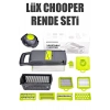 Patates Sebze Küp Rende Doğrayıcı Dicer Mandolin Dilimleyici Jülyen Kesici Mutfak Chopper