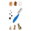 Evcil Hayvan Tüy Açıcı Tarak Ergonomik Kıtık Açıcı Tarak Köpek Fırçası Pire Bit Temizleme Kedi Evi