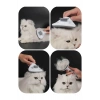 Otomatik Temizlenen Tuşlu Kedi Köpek Tarağı Evcil Hayvan Fırçası