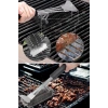 Mangal Izgara Temizleme Fırçası – Paslanmaz Çelik Telli, Uzun Saplı Grill Temizlik Aparatı M