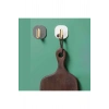 2li Yapışkanlı Retro Askılık Dolap Kapak Kulpu Gri