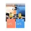 Otomobil Ön Cam Gölgelik Katlanabilir Güneşlik Şemsiyesi Araba Güneş Koruyucu Fiat Honda Uyumlu