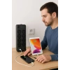 Akım Korumalı Termal Uzatma Kablosu – 10 Priz, 2 USB ve 2 Type-C Girişli, Güçlü Çoklu Priz