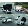 Araba Tasarımlı Araç İçi Telefon Tutucu 360 Dönebilen Ayarlı