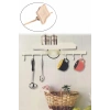 Askılı Raf Çok Fonksiyonlu Mutfak Banyo Tuvalet Tutacak ve Raf