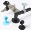 Cm-072 Vantuzlu Geçmeli Kapı Kolu Stoper 4lü Set Beyaz