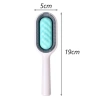Evcil Hayvanlar İçin Çift Taraflı Pet Fırçası Nemli Tüy Tarama Tarağı
