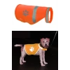 Gece Görüşlü Reflektör Kumaşlı Cırt Cırtlı Köpek Yeleği Medium