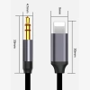 iPhone Lightning Aux Araç Dönüştürücü Ses Kablosu 35 mm Jack Girişli