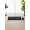 Kablosuz Q Klavye Mouse Seti Rahat Yazım, Sessiz Tuşlar, Ofis ve Ev Kullanımına Uygun Set YK7100