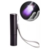 Mini Cep Boy USB İle Şarj Olan Oje Kurutucu Sahte Para Kontol LED UV Mor Işık El Feneri