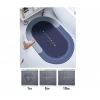 Oval Süper Emici Banyo Paspası 38*58 Cm