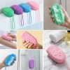Peeling Etkili Süngerli Silikon Banyo Lifi – Asma Kancalı Duş Kesesi