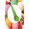 Pratik Mandallı Plastik Dondurma Servis Sunum Kepçesi Kaşığı