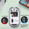 Sessiz Kablosuz Mouse – Wireless Optik Mouse, Sessiz Tıklama, Ergonomik Tasarım