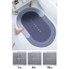Sihirli Süper Su Emici Kaymaz Tabanlı Oval Paspas 40*60 cm