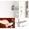 Silikon Duvar Koruyucu Kapı Stoperi Gri