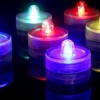 Su Geçirmez Led Mum Dekoratif Mini Su Altı Aydınlatması 12li Set
