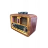 Taşınabilir Klasik AM/FM/SW  Retro Ev Radyo USB ile Şarj Olabilen Retro Radyo