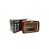 Taşınabilir Klasik AM/FM/SW Transistör Retro Nostaljik Radyo USB Şarjlı