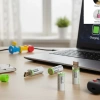 USB Şarjlı 1450mAh AA 1.2V Lityum Kalem Pil – 4lü Set, Tekrar Şarj Edilebilir Uzun Ömürlü Dönüştürülebilir Batarya