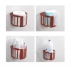 Yapışkanlı Çok Fonksiyonlu Banyo Organizeri Beyaz