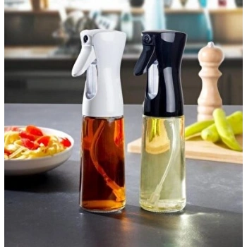 200 Ml Dekoratif Tabancalı Spreyli Cam Şişe