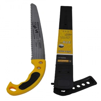 270 mm Düz Bıçaklı Testere Bıçkı Kılıflı Budama Bahçe Testeresi