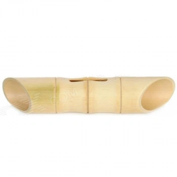 6 x 1 cm Girişli Kılıflı Bambu Ağacı Akustik Ses Yükseltici Aparat