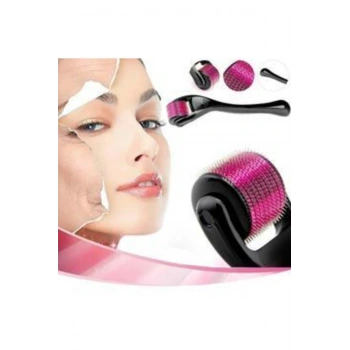 Bade Tatlar Derma Roller System 540 Iğne 1 Mm 1. Kalite Masaj Aleti Belgeli Dermoroller