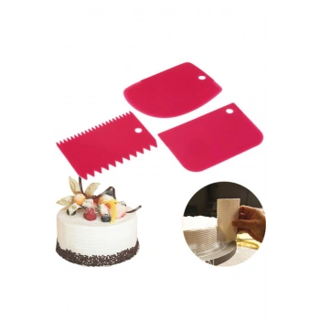 Pasta Hamur Düzeltici Kesici / Kazıyıcı Dekoratif Set 26326s Belirtilmemiş CN