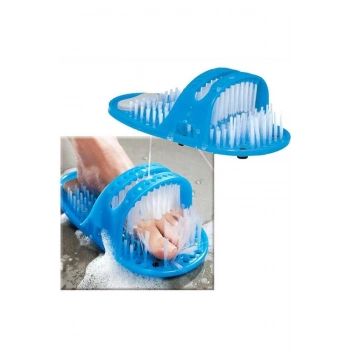 Ponza Taşlı Vantuzlu Fırçalı Ayak Yıkama Terliği Easy Feet Banyo