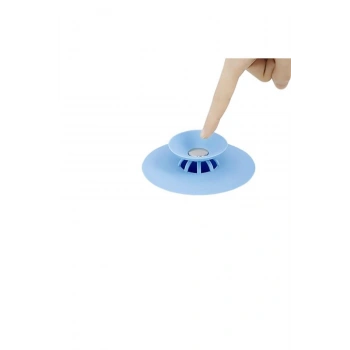 Lavabo Tıpası Ve Süzgeç Silikon Lavabo Süzgeci Tıkanma Önleyici