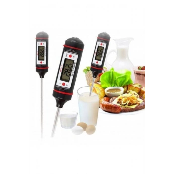 Dijital Isı Ölçer Termometre Et,yemek ,sıvı Ölçer