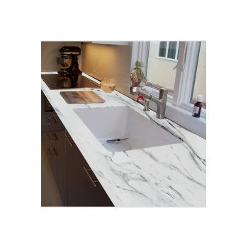 60cm En X300cm Boy Premium Sağlıklı Boya Suya Dayanıklı Tezgah Üstü Yapışkanlı Folyo