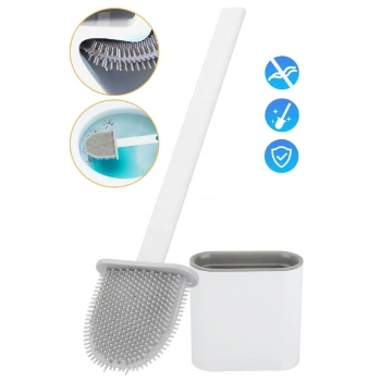 Silikon Banyo Klozet Fırça Seti
