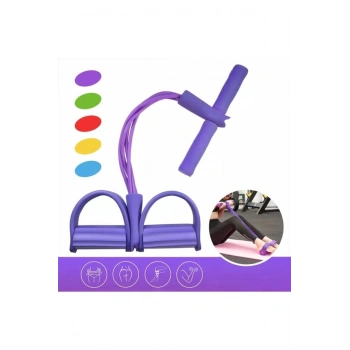 Body Trimmer Mekik Çekme Aleti Evde Spor Lastikli Egzersiz Lastiği