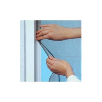 Sineklik Ayarlanabilir Yapışkanlı Pencere Cam Sineklik 70x125 Cm