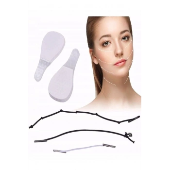 TİCARETJET Yüz Germe Bandı 40lı Set Kırışıklılık Karşıtı Yüz Germe