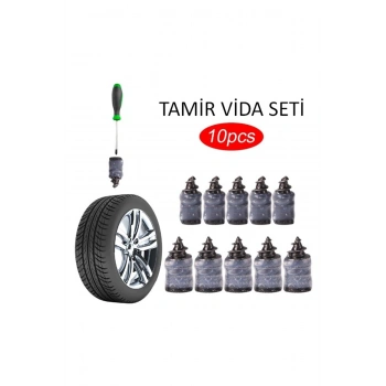 Lastik Tamir Kiti Kauçuk Vida Seti