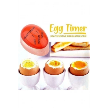 Dublör Yumurta Zamanlayıcı Egg Timer Pişirme Haşlama Süresi Aparatı Zaman Ayarlama Göstergesi
