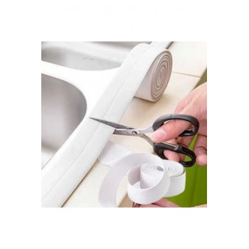 1 Adet Su Sızdırmaz Banyo Mutfak Lavabo Küvet Izolasyon Şerit Bant (K0)