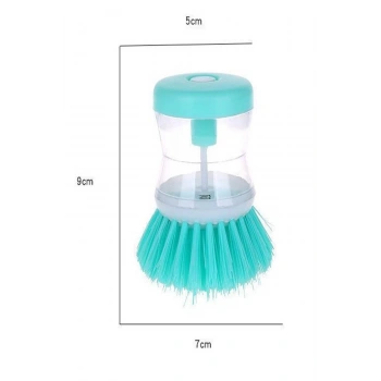 Osso Deterjan Hazneli Kullanışlı Banyo Bulaşık Fırçası Butonlu Pratik Kullanım