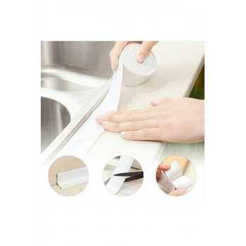 2 Adet 6.4 Metre Su Sızdırmaz Bant Mutfak Banyo Duvar Bandı