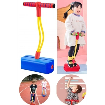 2 Adet Zıpzıp Çocuklar İçin Atlama Zıplama Oyuncağı Boy Uzatıcı Eğitici Spor zıplama Oyunu 2 Adet