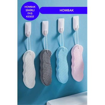 Özel Banyo Vücut Duş Süngeri Sihirli Vücut Ölü Deri Sökücü Vücut Masaj