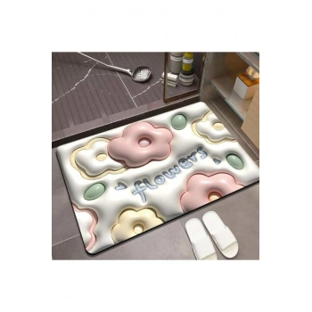 Ultra Emici 3D Banyo Paspası