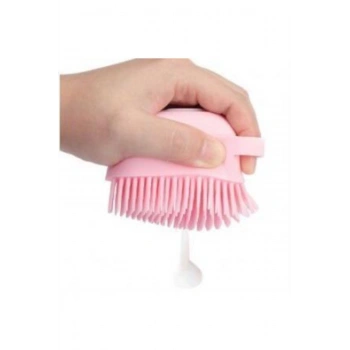 Çok Amaçlı Silikon Lif Hazneli Kese Banyo Duş Silikon Temizleme