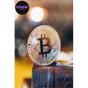 Bitcoin Madeni Hatıra Para Hediyelik Bitcoin