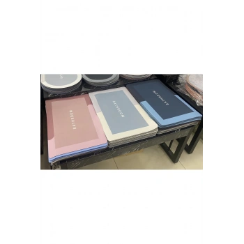 Sihirli Su Emici Banyo Paspası Kaymaz Tabanlı Abdest Paspası 3,5 Mm 40x60